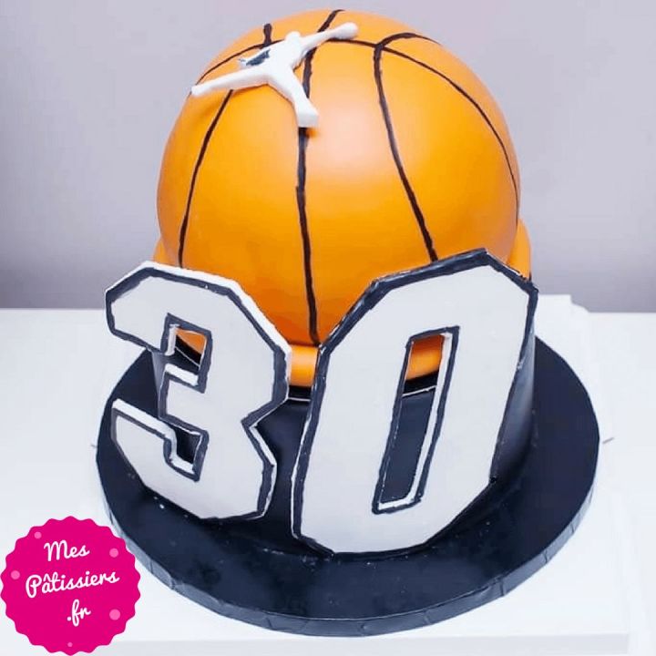 Gâteau Basketball