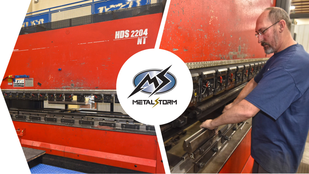 Metalstorm metal bending services in De Pere, Wi