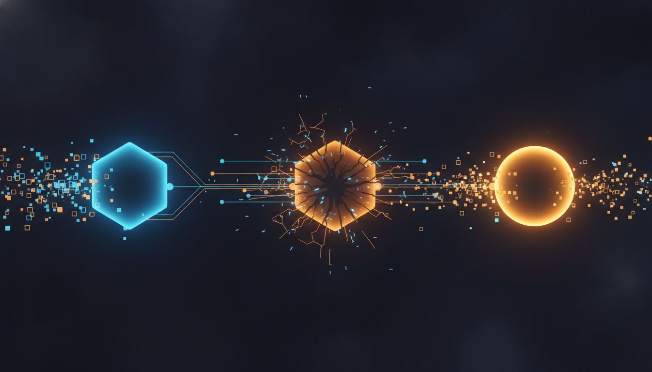 Timeline visualisation showing the developer talent pipeline gap from 2026 to 2031