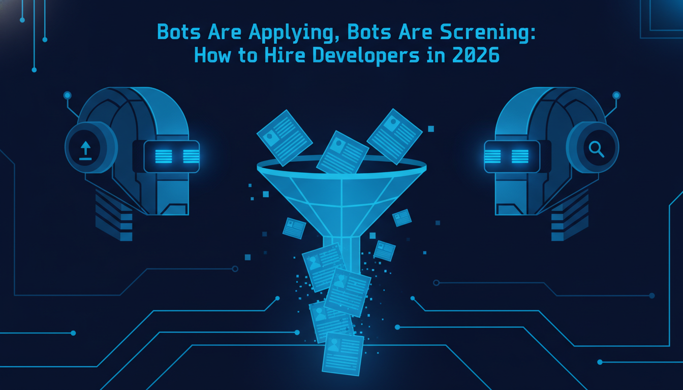 Bots Are Applying, Bots Are Screening: How to Hire Developers in 2026