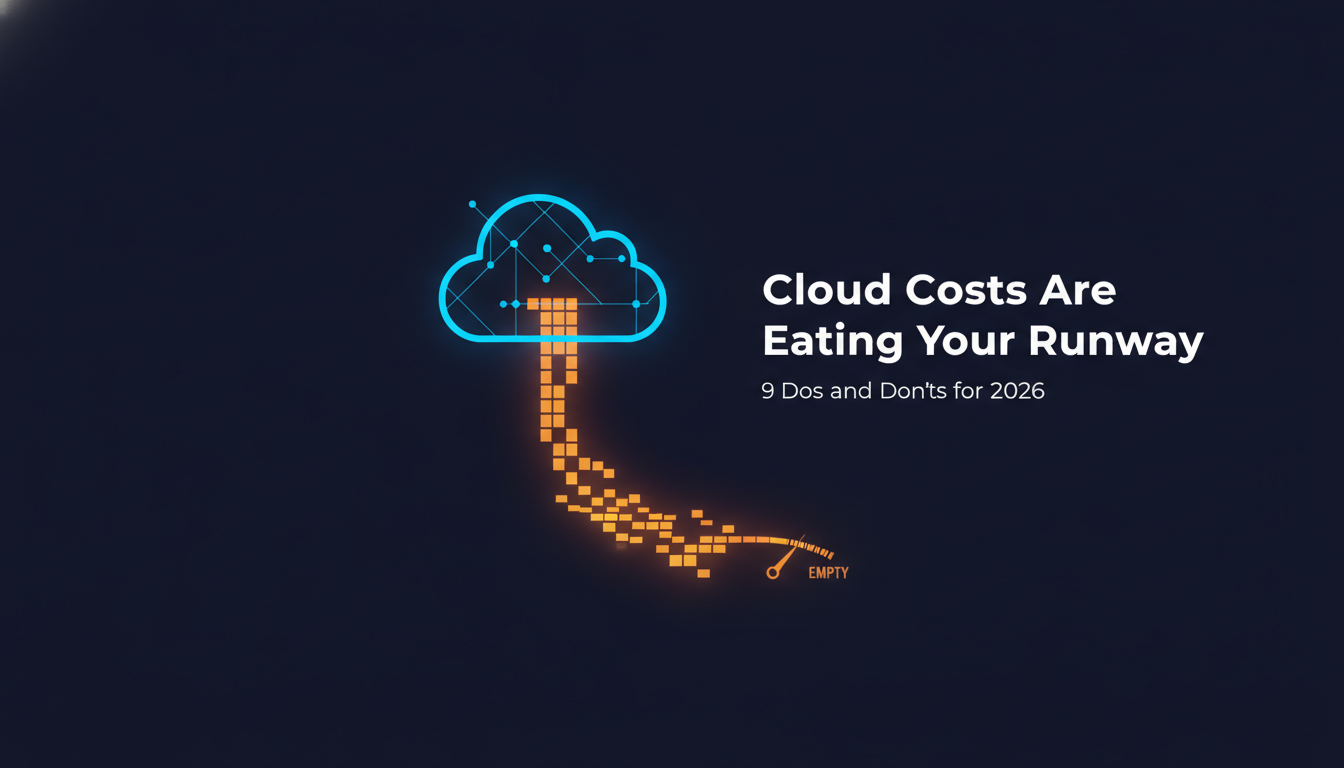Cloud Costs Are Eating Your Runway: 9 Dos and Don'ts for 2026