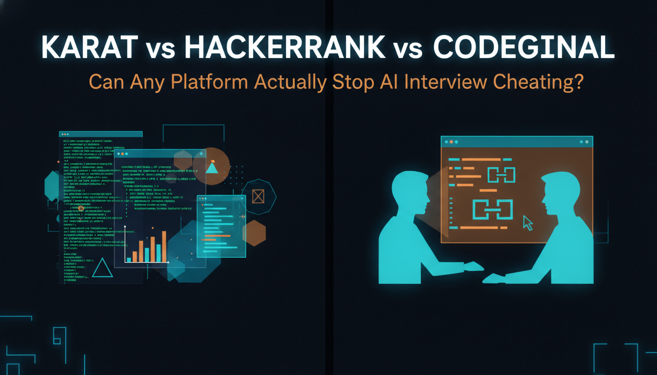 Karat vs HackerRank vs CodeSignal: Can Any Platform Actually Stop AI Interview Cheating?