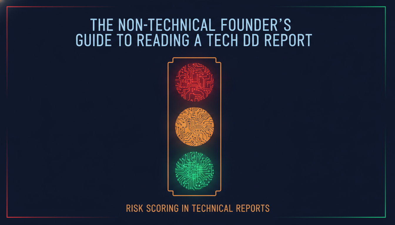 Red Amber Green RAG scoring system in technical due diligence reports explained