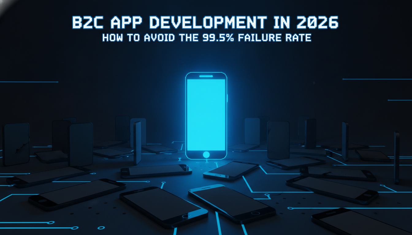 B2C App Development in 2026: How to Avoid the 99.5% Failure Rate