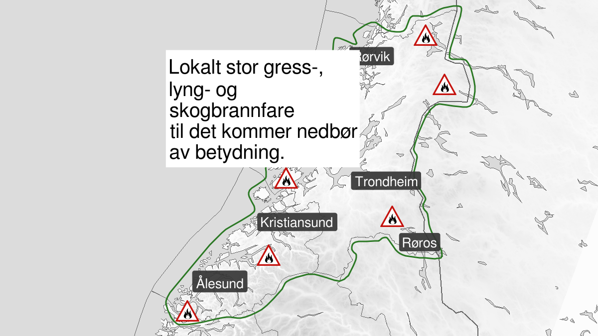 Grafiske beskrivelse av farevarslet