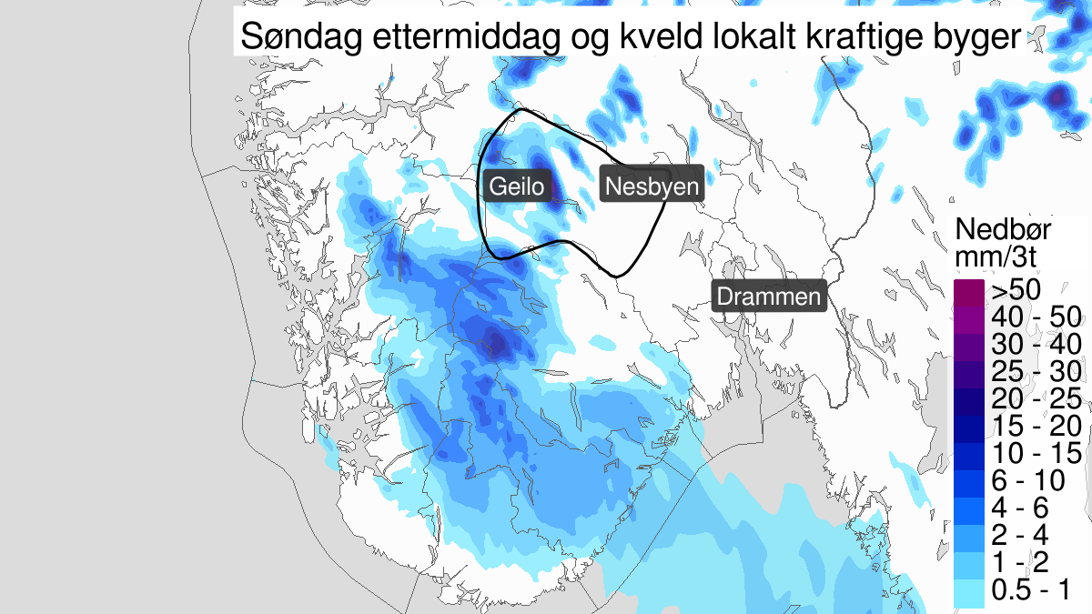 Grafiske beskrivelse av farevarslet