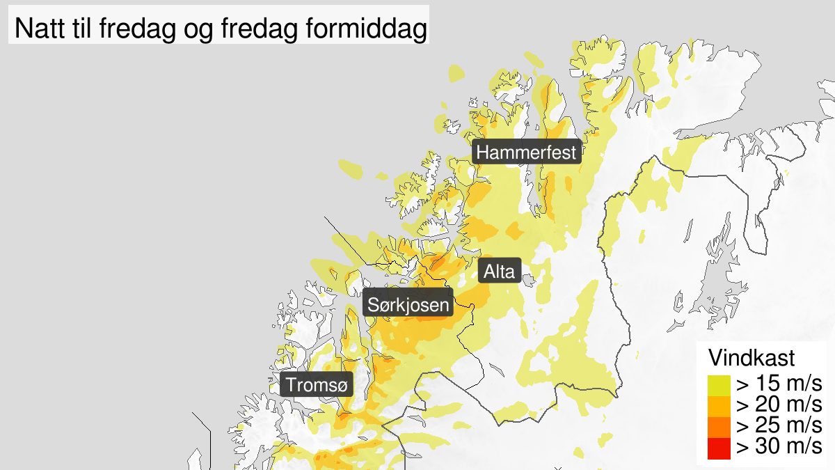 Grafiske beskrivelse av farevarslet