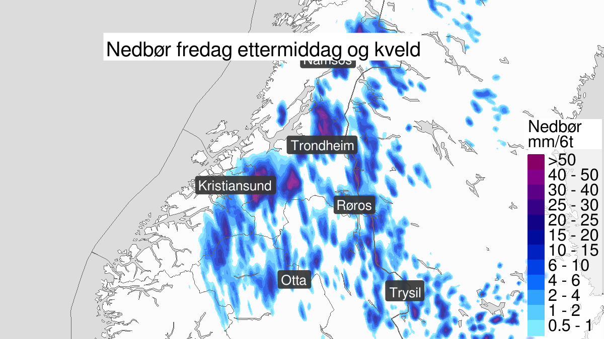 Grafiske beskrivelse av farevarslet