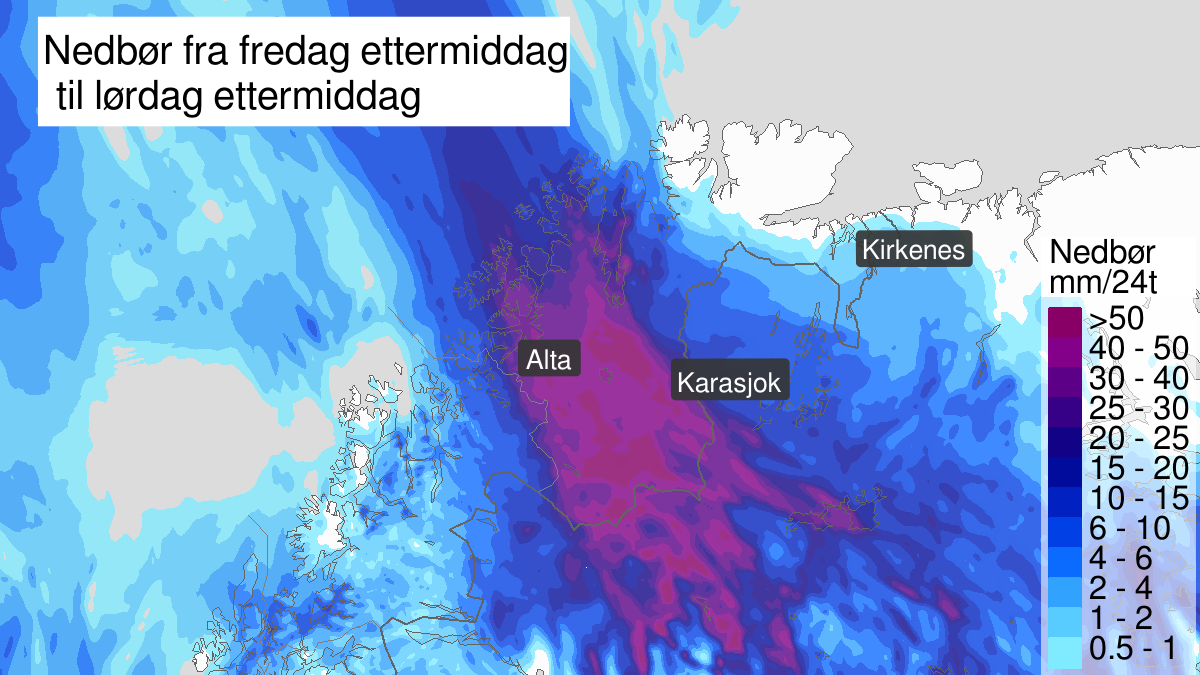 Grafiske beskrivelse av farevarslet