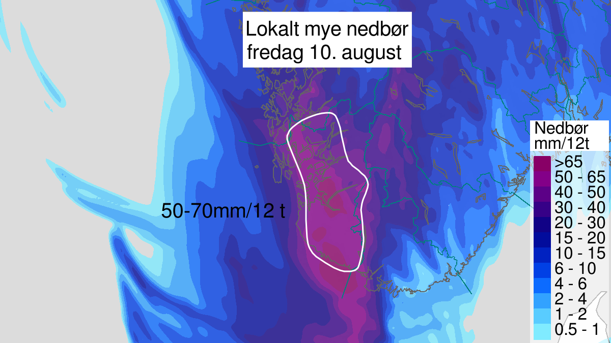 Grafiske beskrivelse av farevarslet