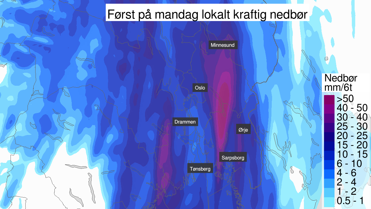 Grafiske beskrivelse av farevarslet