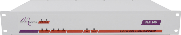 Front FM4200: Fractional E1 to E1 + X.21/V.35 Multiplexer