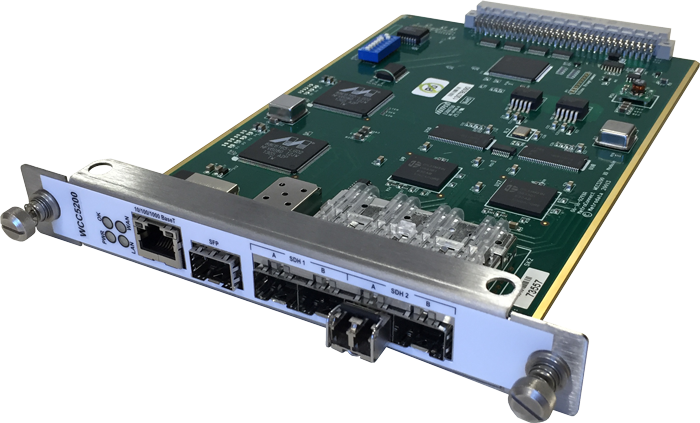 WCC5200 MetroCONNECT Ethernet over Dual STM-1 LAN Extension Module