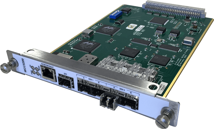 WCC5200 MetroCONNECT Ethernet over Daul STM-1 LAN Extension Module