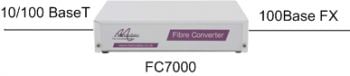 FC7X00: 10/100BaseT to 100BaseFX Ethernet Media Converter