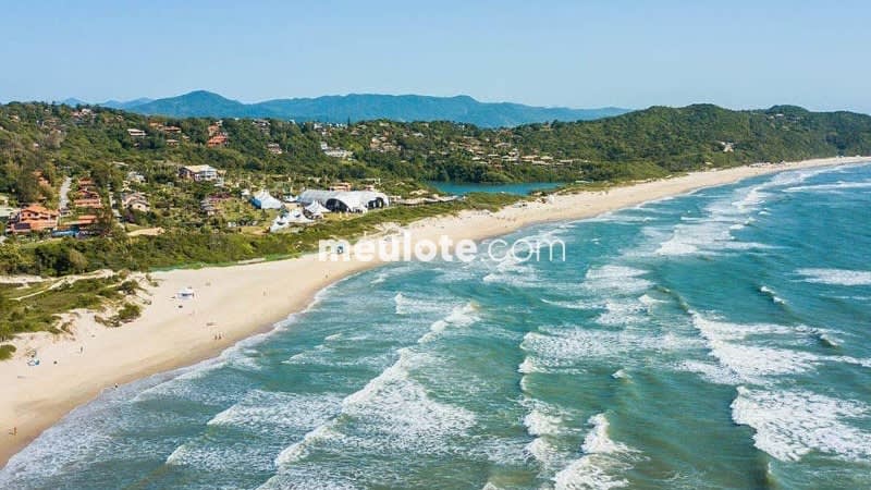 Praia da cidade de Imbituba