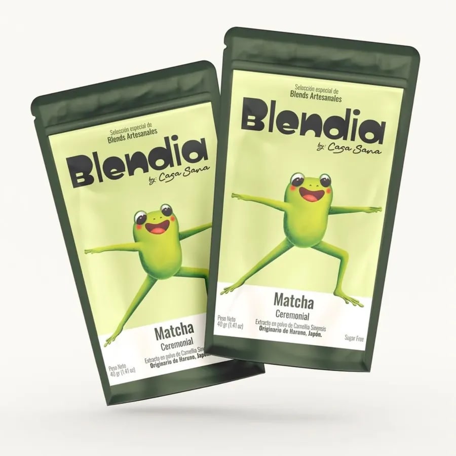 Bolsas de Blendia matcha ceremonial de 40 g