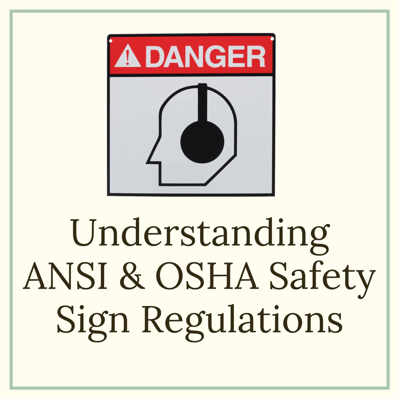 Understanding OSHA or ANSI sign regulations MFASCO Health & Safety