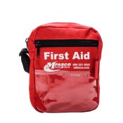 First Aid Pack Pouch With Strap Empty Red