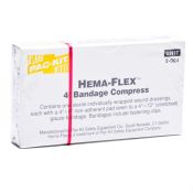 Unitized Kit Refill Bandage Compress First Aid Dressing 4''