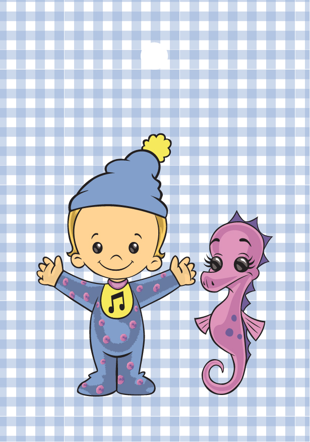Major and sea horse