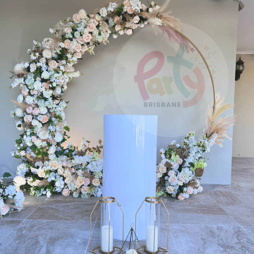 Floral Hoop Backdrop - Image 3