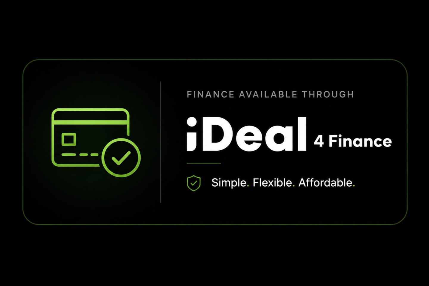 Finance Options Available