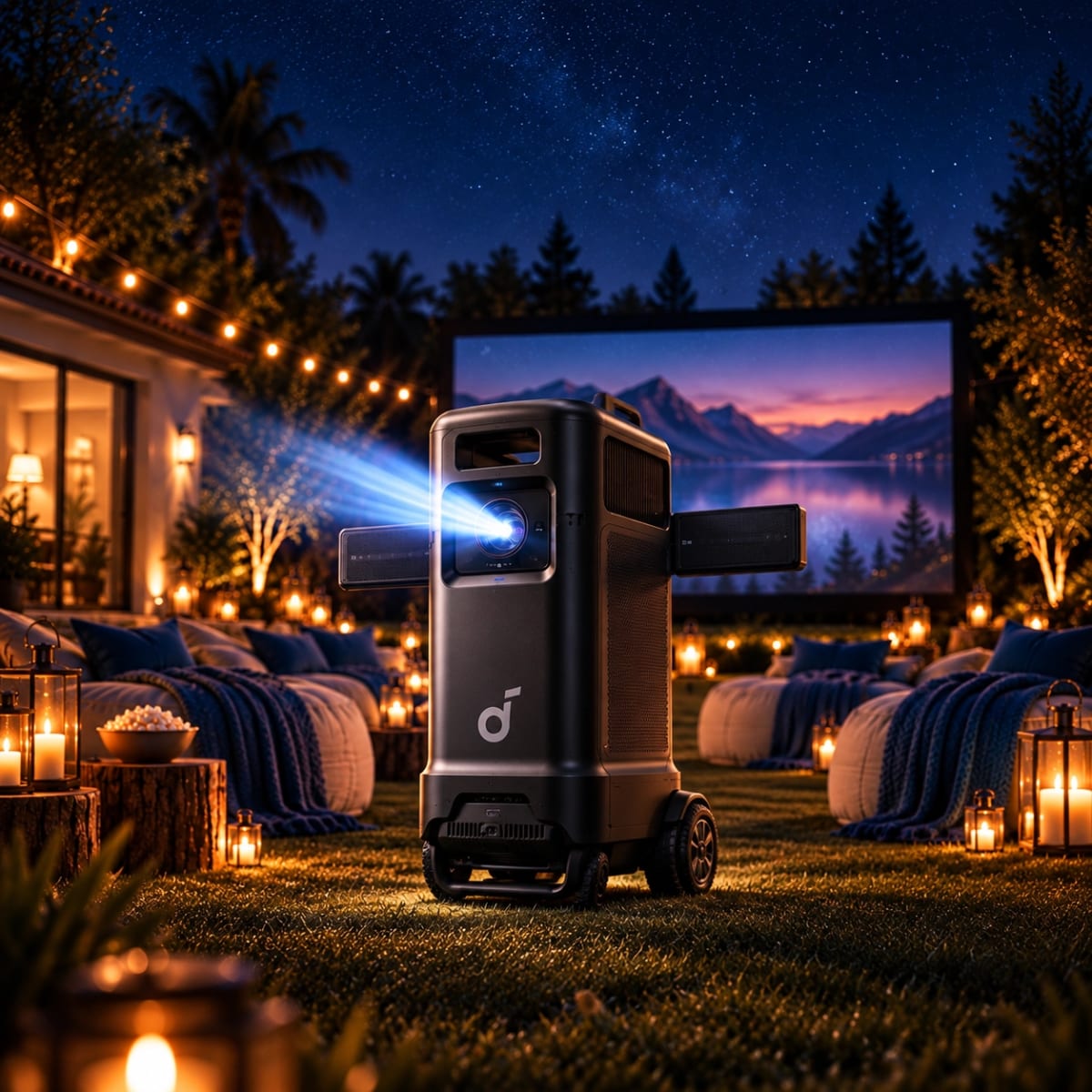 Nebula X1 Pro projector system