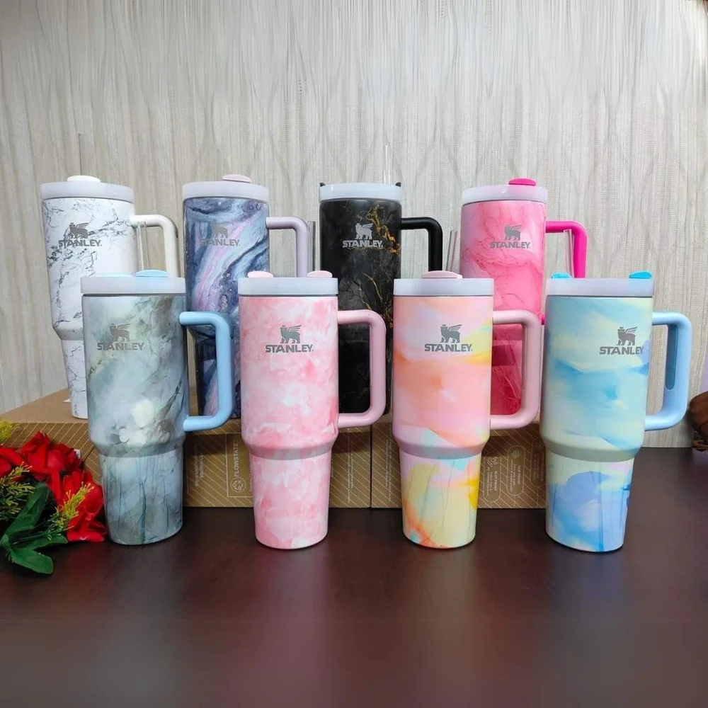 Marble Stanley Tumbler