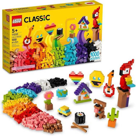LEGO Classic Lots Of Bricks Construction Set 11030 (1000Pcs)