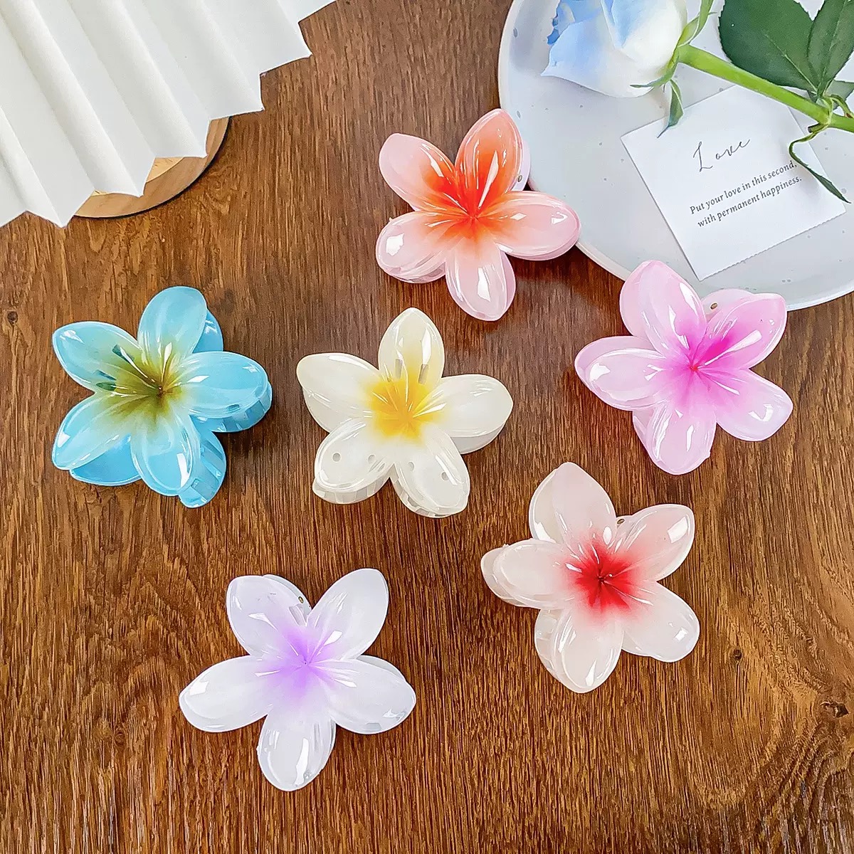 Flora Claw Clips