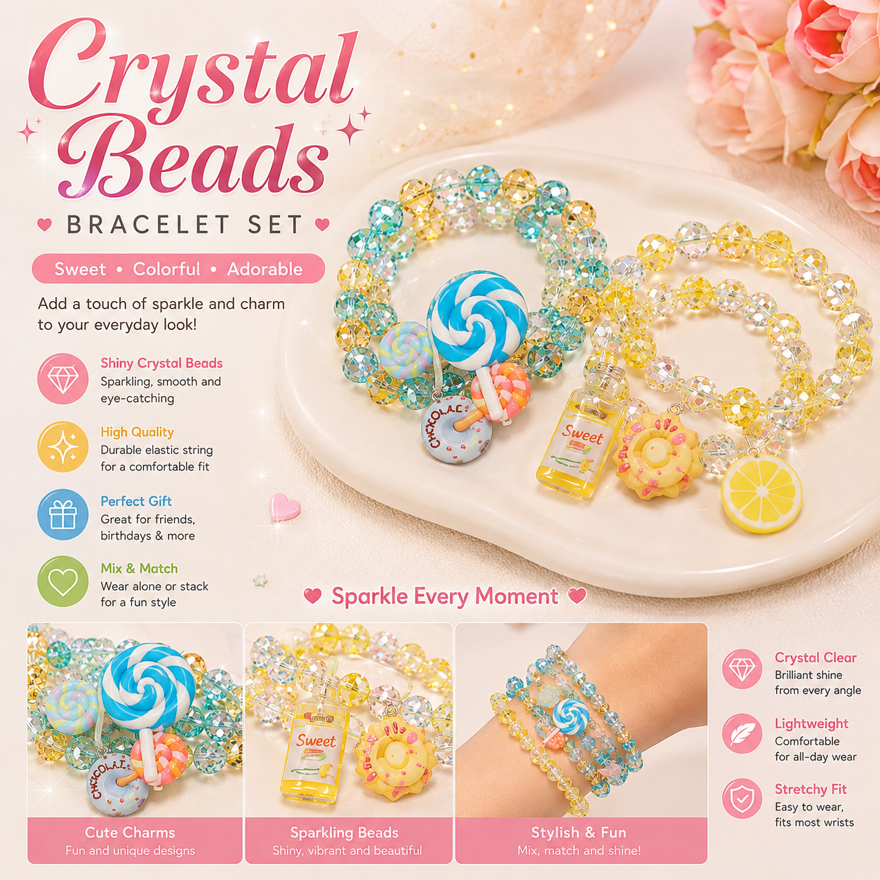 Crystal bead