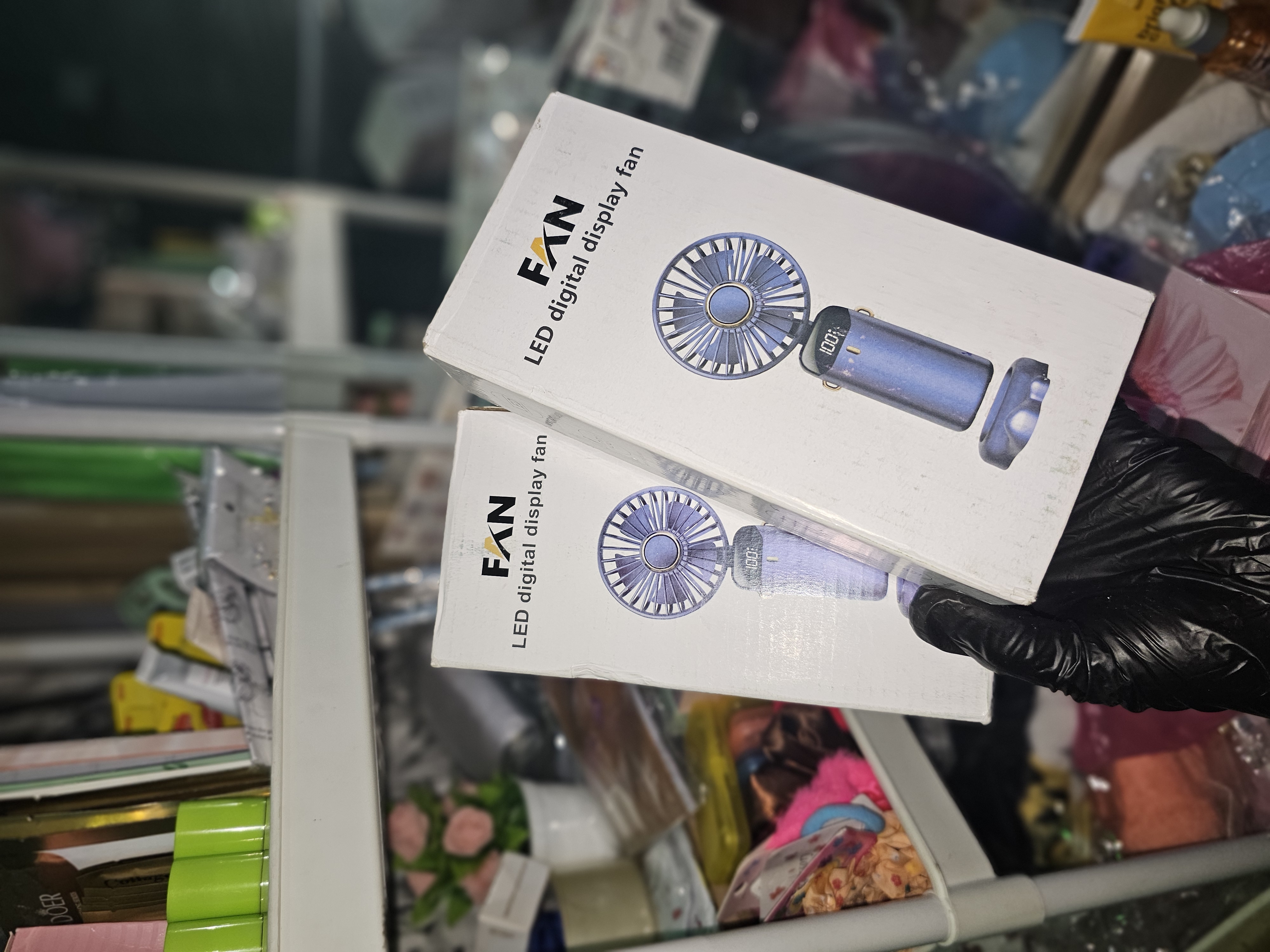 Portable rechargeable Fan