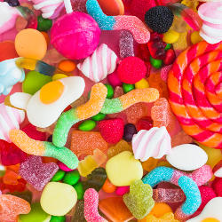 Lots of candies