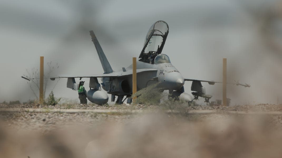 military airplane 