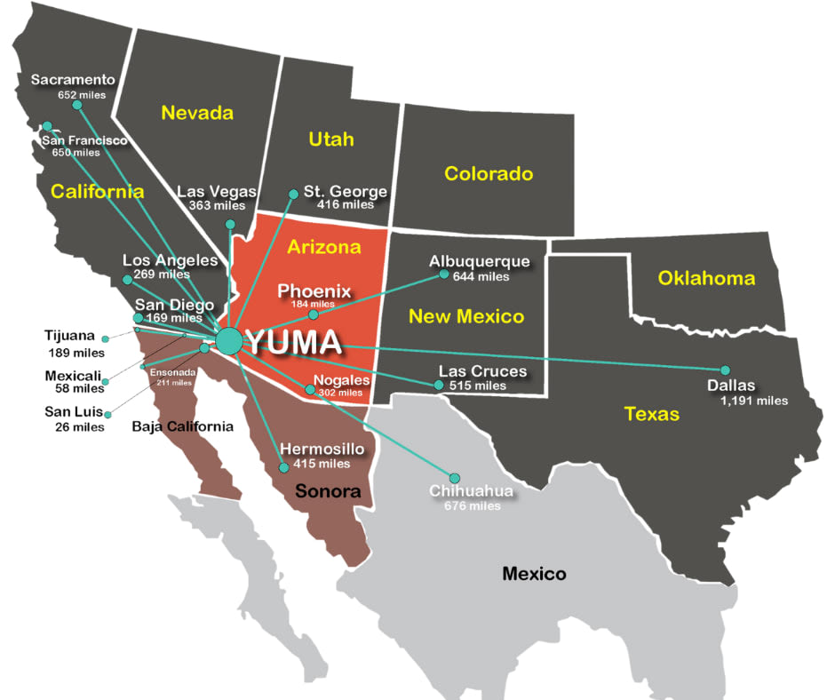 Map Yuma County