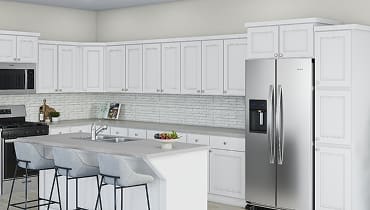 White new dream kitchen