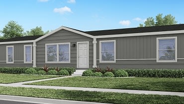 Custom build home exterior render
