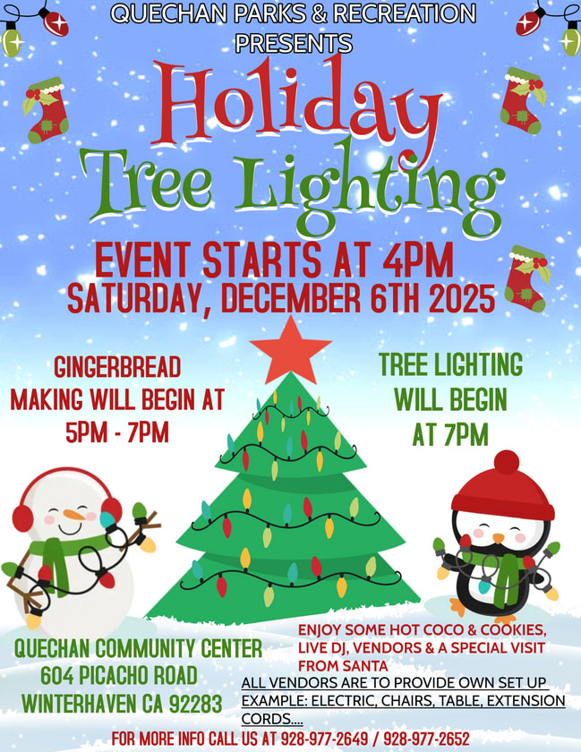 Quechan Holiday Tree Lighting