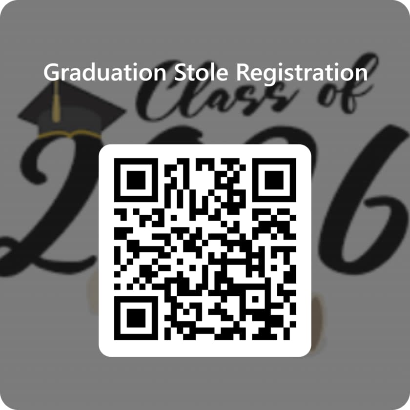 Graduation Stole Registration