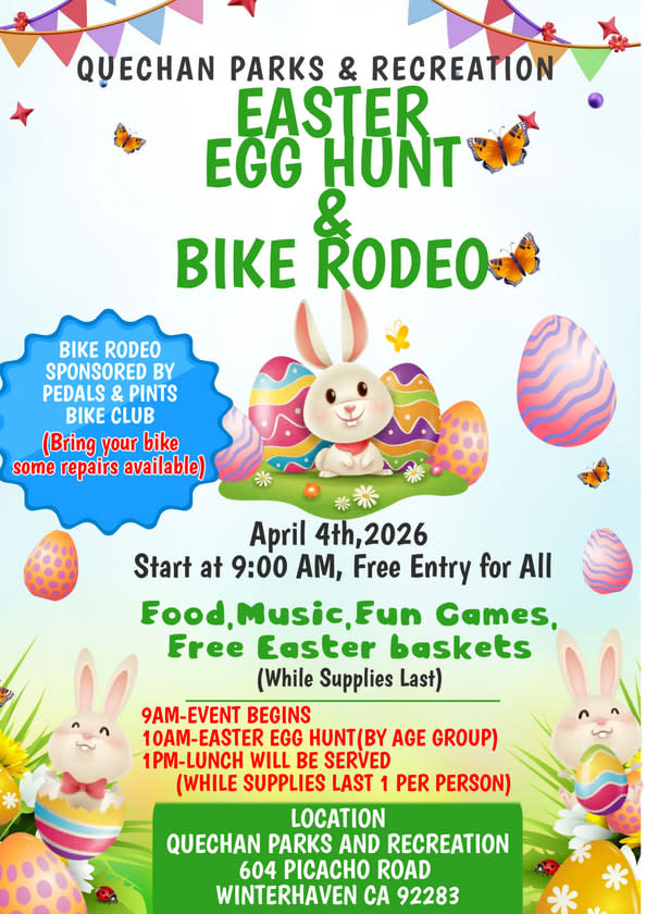 Easter Egg Hunt and Bike Rodeo
