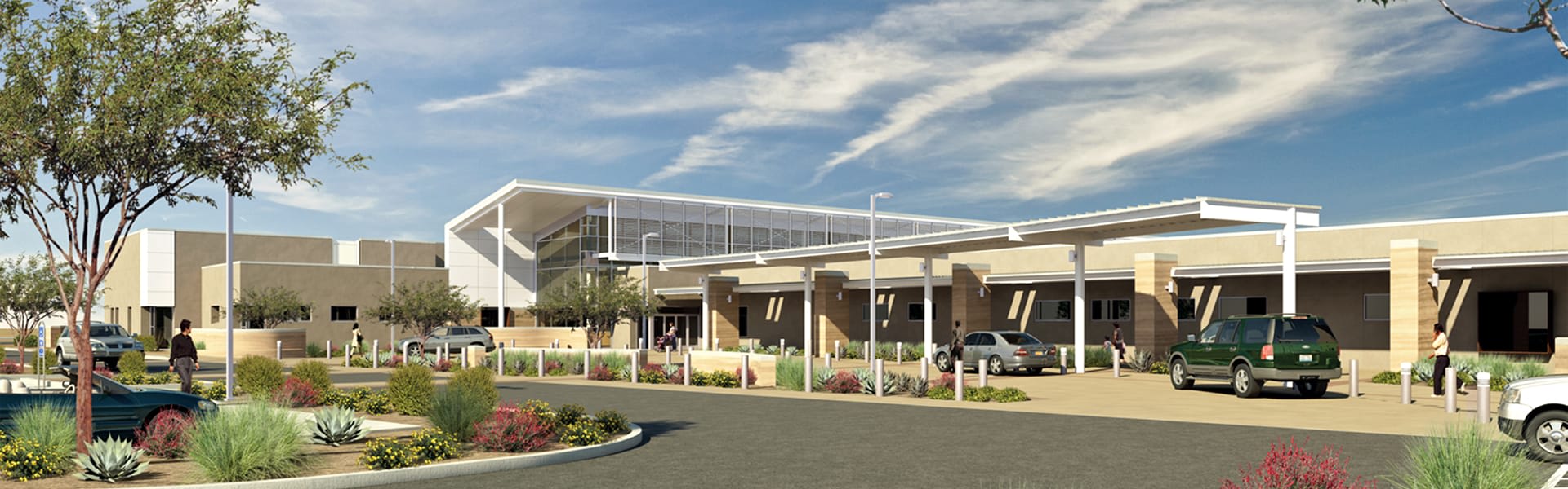The For Yuma Health Care Center Hospital.