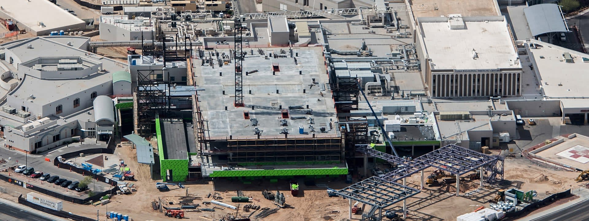 New Emergency Room expansion as YRMC/Onvida Health in Yuma AZ