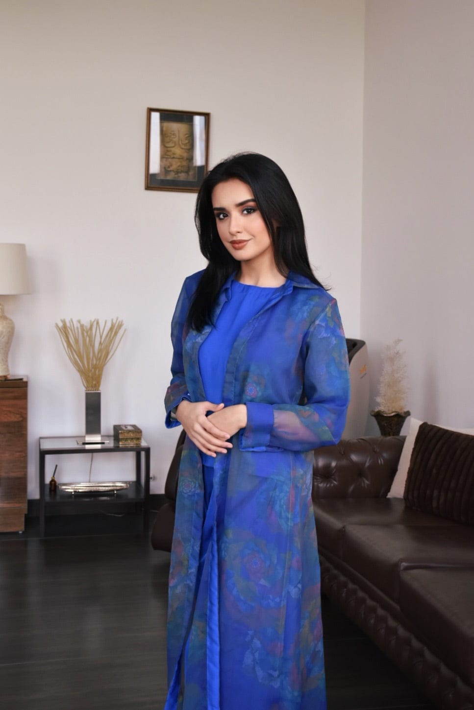 3 Piece Co-ord Set With Gown β view 1