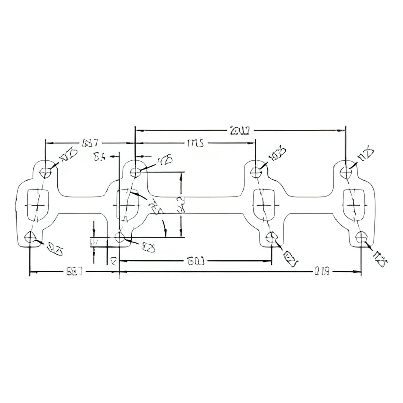 Catalizzatore per Ford Fiesta 1.3i 60cv