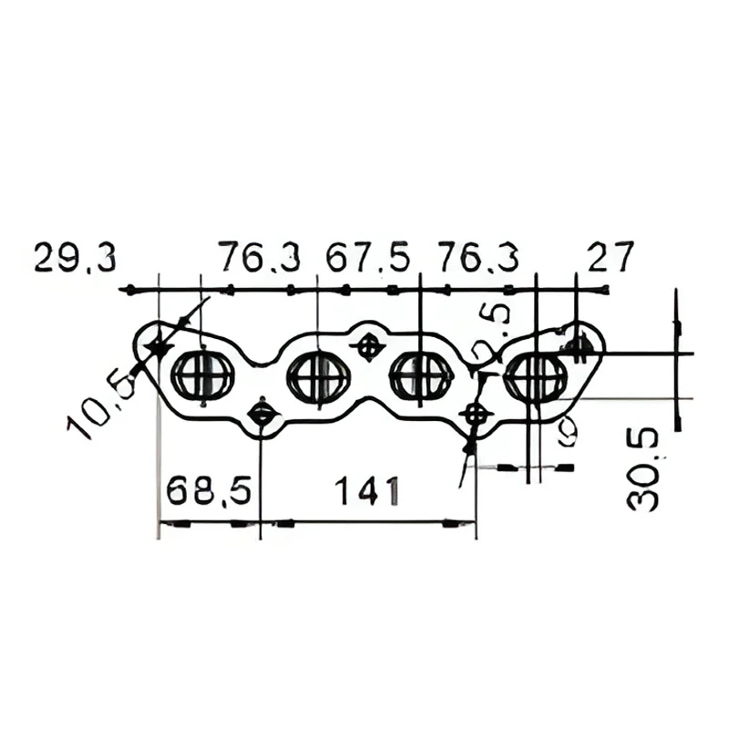 Catalizzatore per Ford C-MAX 1.6i 16V 1596 cc 101 cv 1.6i 16V 101cv (3/07>8/10)