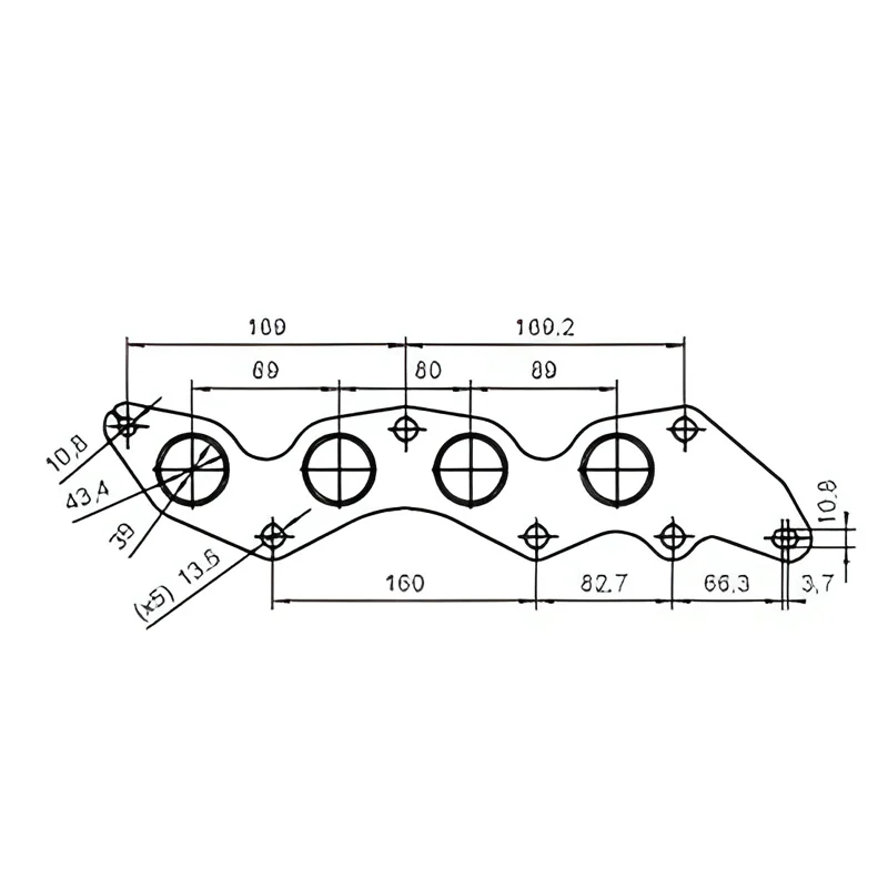 Catalizzatore per Ford C-MAX 1.8i 16V 1796 cc 125 cv 1.8i 16V 125cv (3/07>8/10)