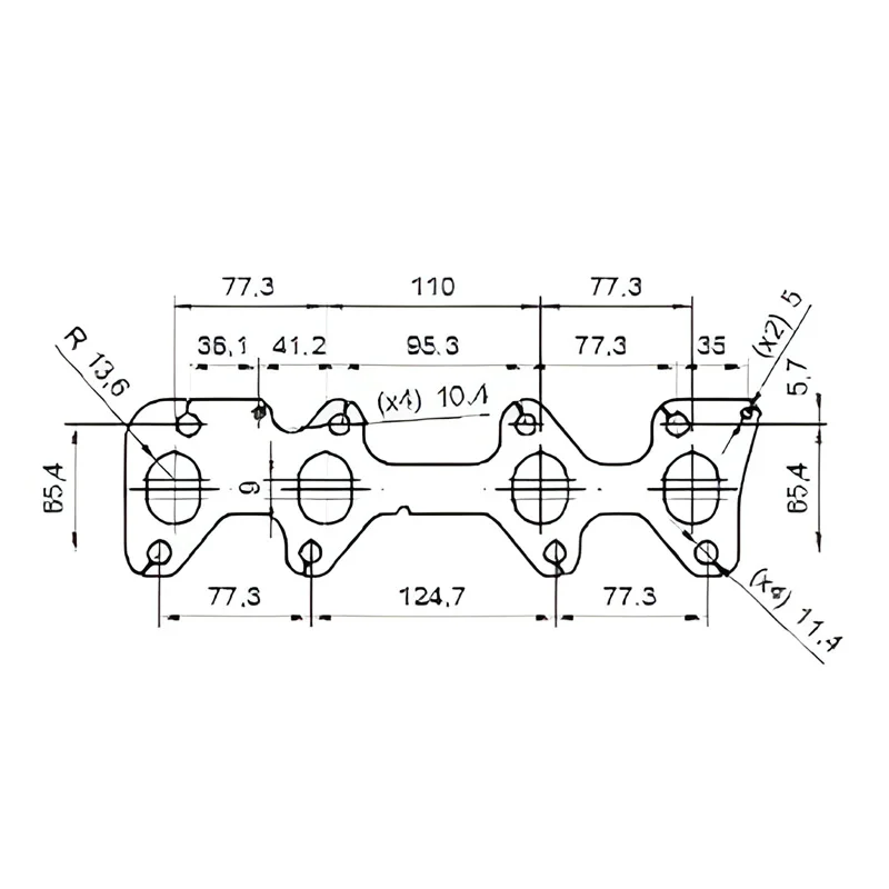 Catalizzatore per Fiat 500 1.2i 8V 1242 cc 69 cv 169A4000 1.2i 8V 69cv (7/07>1/10)