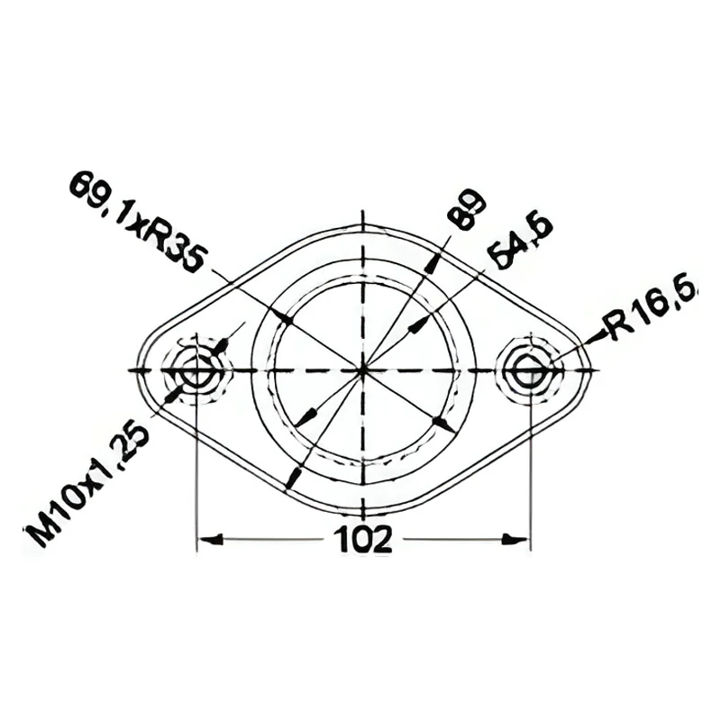 Catalizzatore per Kia CARENS 1.8i 16V 1793 cc 110 cv TB 1.8i 16V 110cv (5/00>4/02)