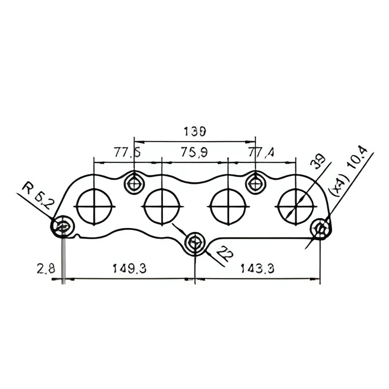Catalizzatore per Mazda 2 1.3i 16V 1349 cc 75 cv ZJ 1.3i 16V 75cv (6/07>7/10)